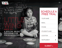 Tablet Screenshot of littlewing.com
